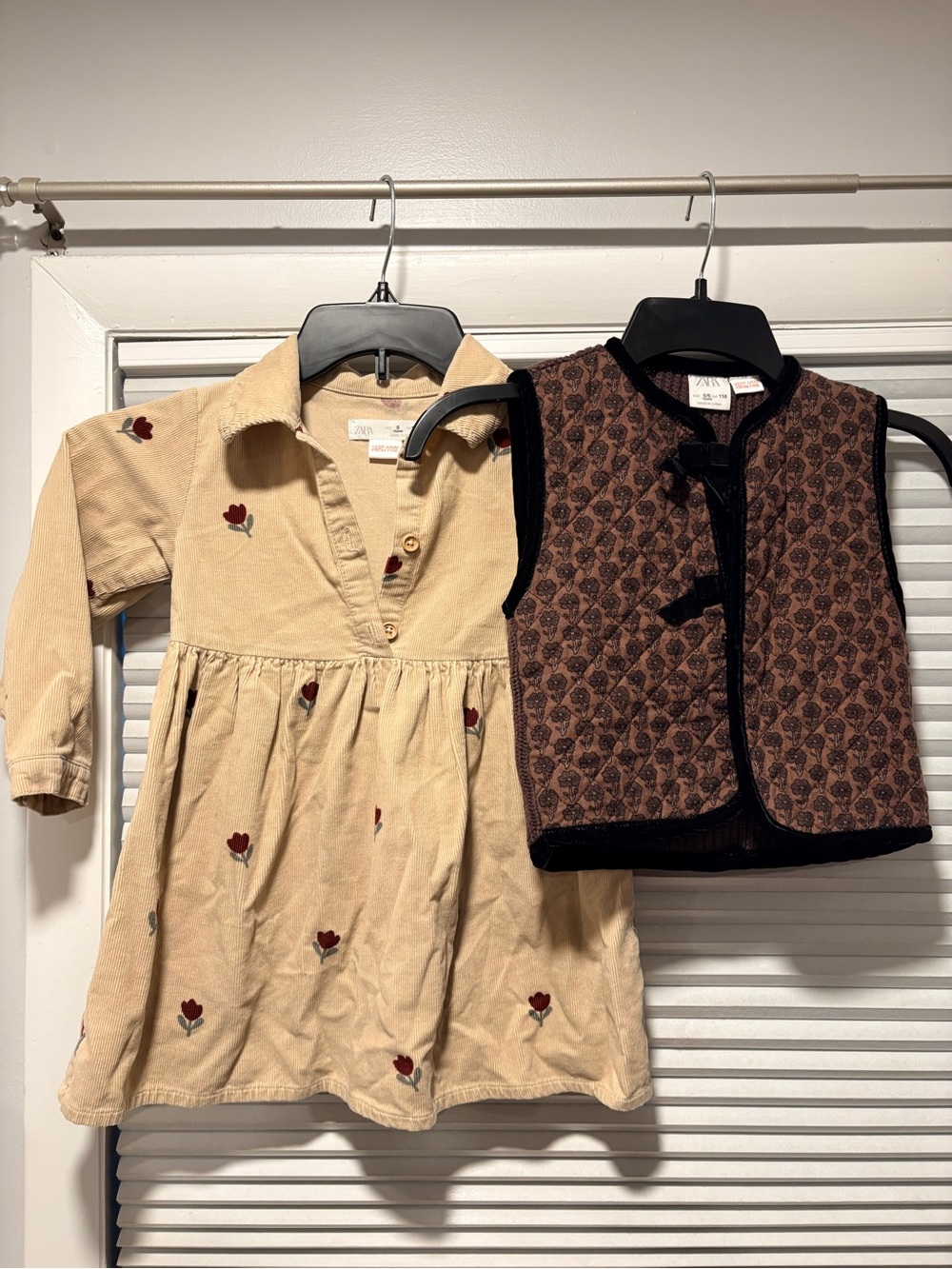 Zara Toddler Girl Fall Vest/ Dress 🍁